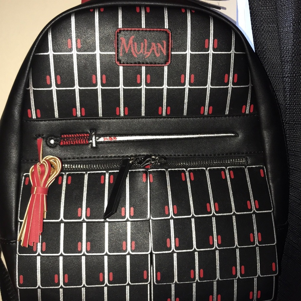 Mulan Disney backpack purse.